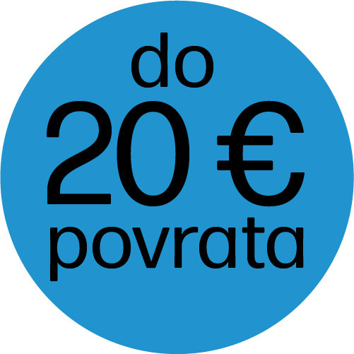 10 € povrata